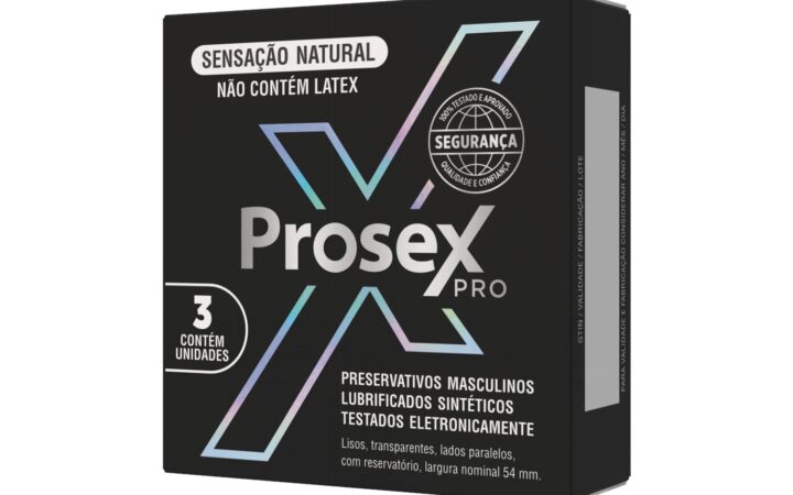 Prosex Pro é fabricado com látex sintético Cariflex; Inaltex é a primeira fábrica do Brasil a desenvolver e produzir esse tipo de preservativo.