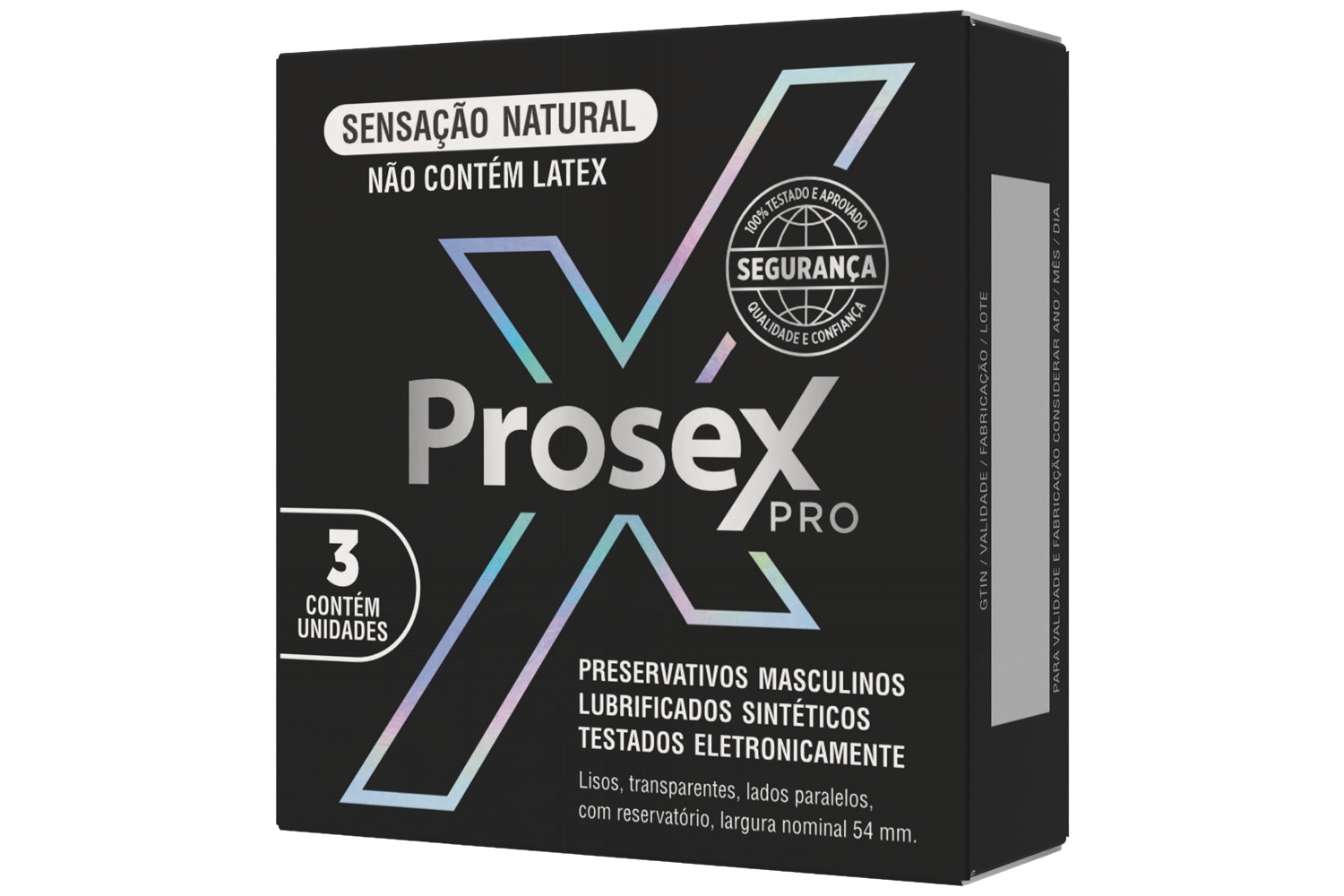 Prosex Pro é fabricado com látex sintético Cariflex; Inaltex é a primeira fábrica do Brasil a desenvolver e produzir esse tipo de preservativo.