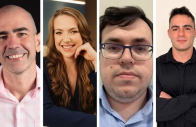 Marco Orsini, Luiza Travalloni, Wladimir Bocca e Guilherme Reinheimer