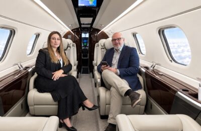 Paula Soffo Hoffmann e Raul Marinho, sócios-diretores da FLY CGC.