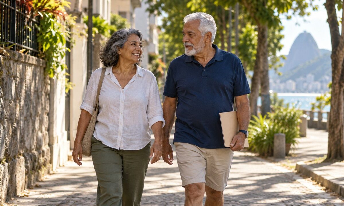Casal acima dos 60 anos; o mercado de planos criou produtos específicos para esse público.