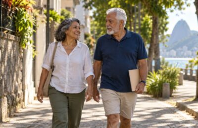 Casal acima dos 60 anos; o mercado de planos criou produtos específicos para esse público.