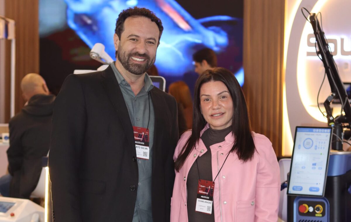 Renato Silva, da Tessora, desenvolve a Eathern Longevité, marca de skincare de Viviane Aragão que tem presença na Beauty Fair.