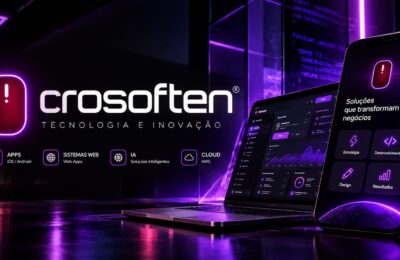 Crosoften desenvolve aplicativos, plataformas web e soluções de inteligência artificial sob medida