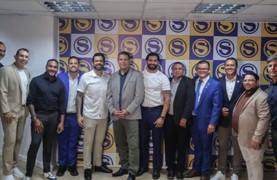 Lideranças e representantes da SGroup Nacional reunidos em registro institucional que marca o lançamento da nova Sede Ceará, a unificação das quatro regionais cearenses e uma nova fase de fortalecimento da gestão e expansão nacional da instituição.