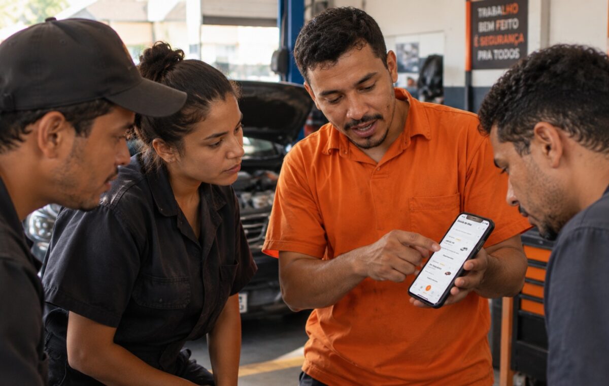 RepareCar, sistema de gestão para oficinas mecânicas, ajuda na gestão do negócio e vai além do simples registro de dados.