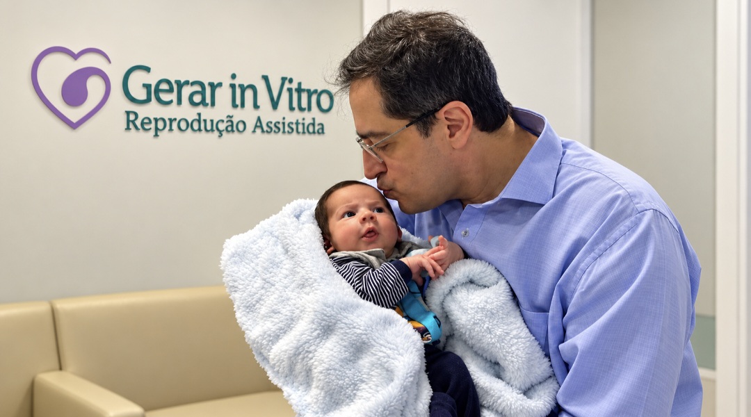 Emílio: Mãe homenageia médico e dá seu nome ao filho após tratamento de fertilidade.