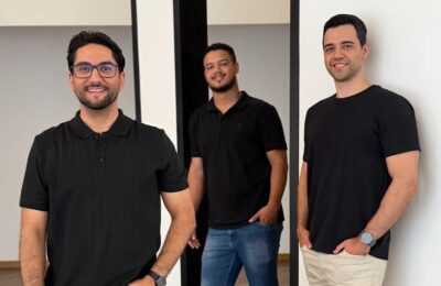 Fundadores ZiveAI: Lucas Anjos, João Pedro e Thalles de Morais.